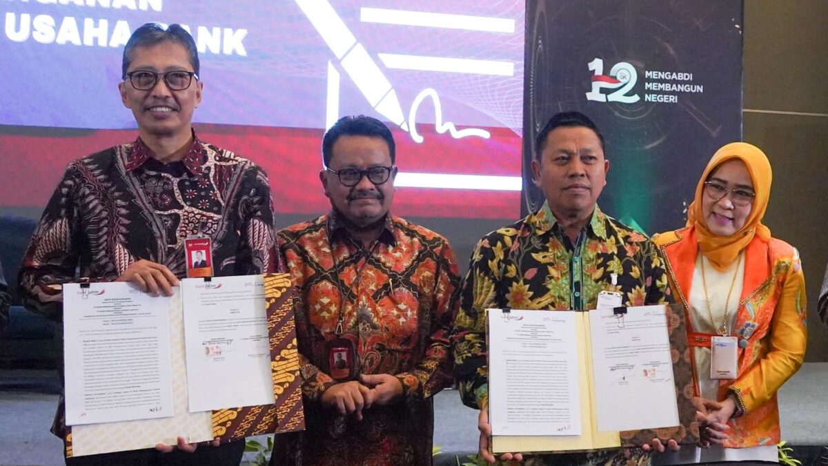 Pembentukan KUB, kini bankjatim gandeng Bank Lampung