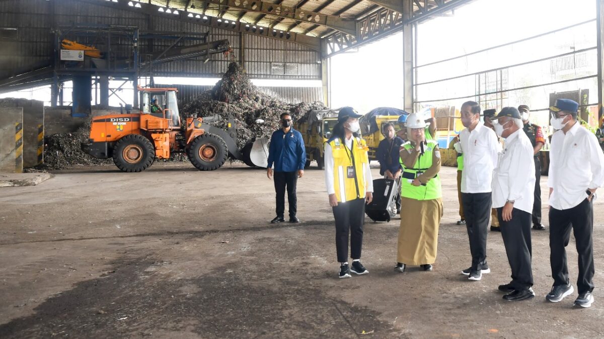 Kelola sampah kapasitas 200 ton, Jokowi kunjungi RDF Plant pertama di Indonesia