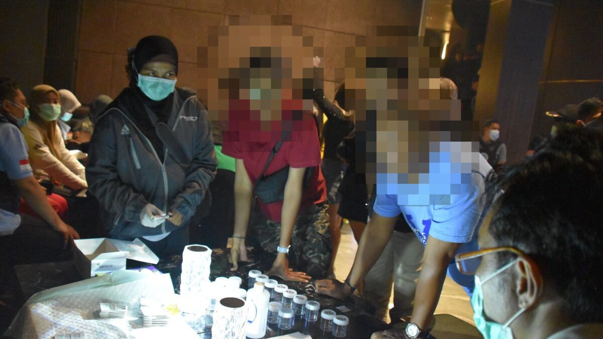 Tes urine pengunjung Gozadera, petugas temukan tamu positif Narkoba