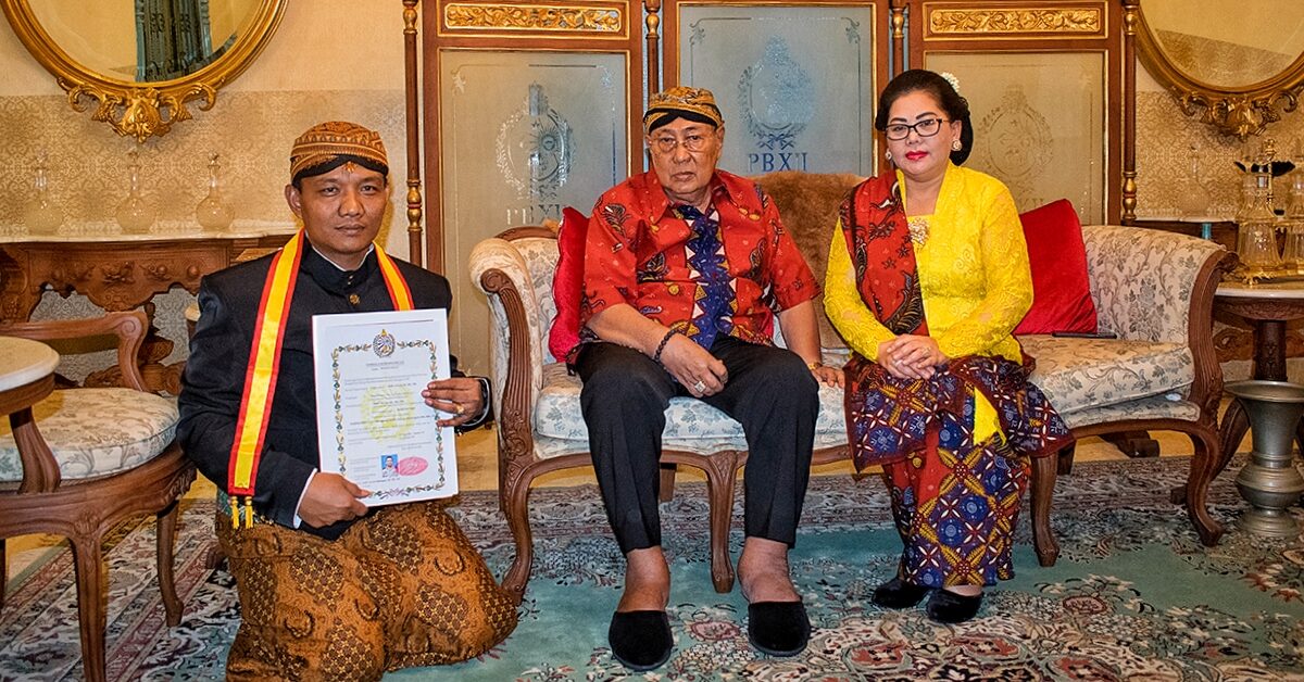 Kapolres Tuban AKBP Suryono terima gelar Kebangsawanan Kraton Surakarta