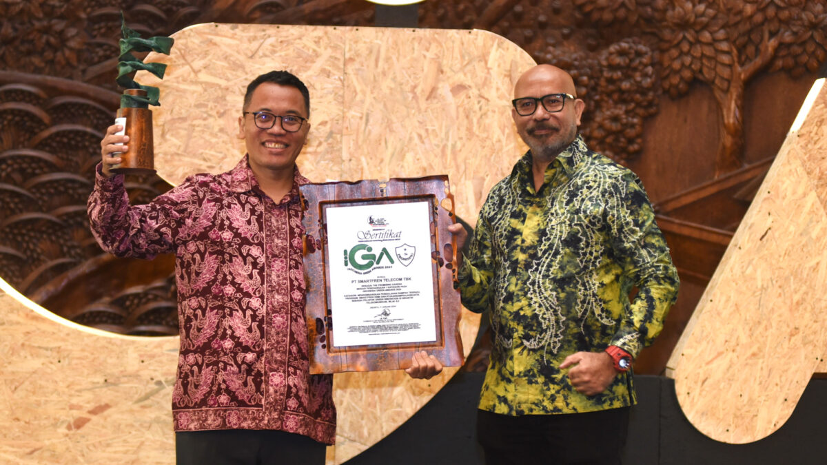 Dari eSIIM, Smartfren sabet penghargaan dari Indonesia Green Awards 2024 atas tujuan zero waste environment