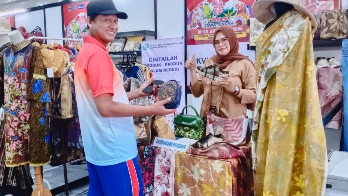 Binaan SIG, ini cerita sukses UMKM ecoprint asal Rembang Jawa Tengah