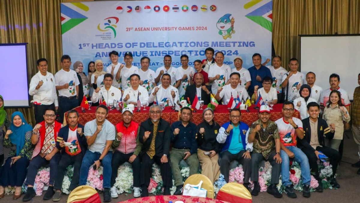 AUSC dan delegasi negara ASEAN matangkan persiapan AUG 2024, opening ceremony di Graha UNESA