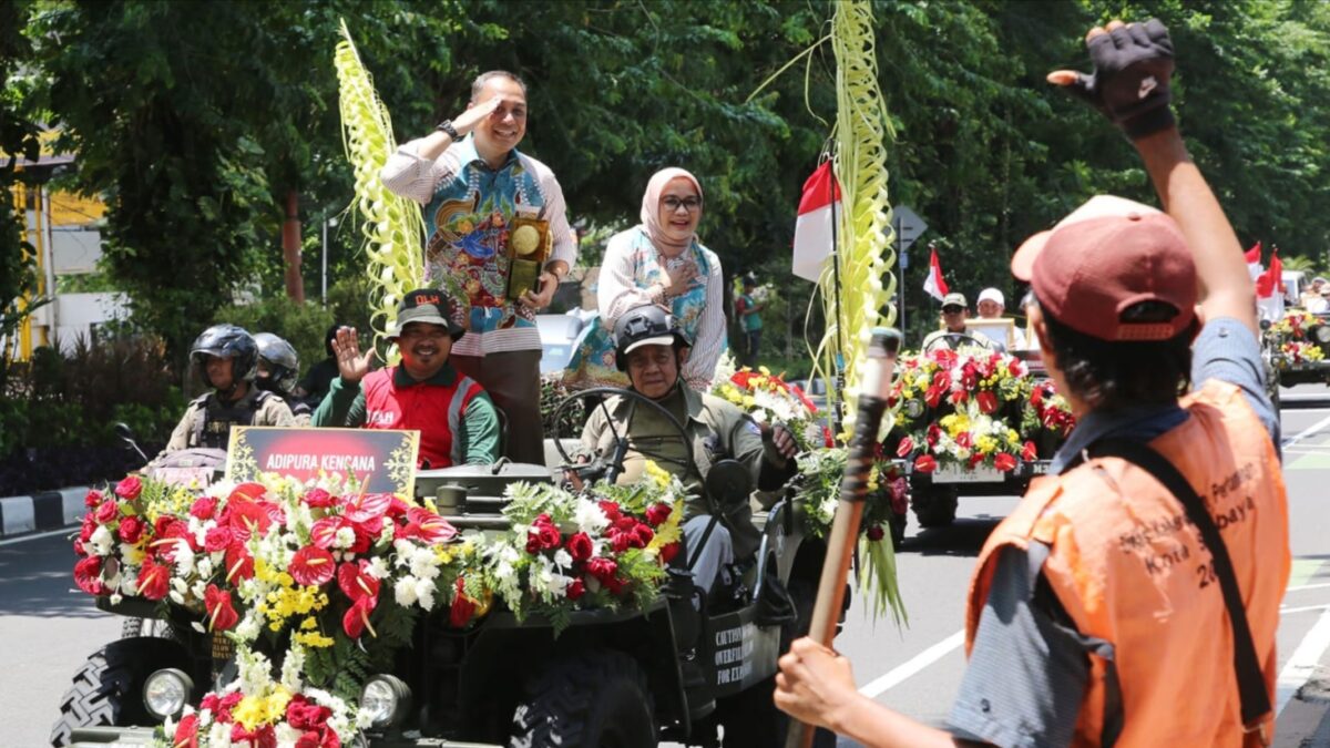 Surabaya raih Adipura Kencana Kota Metropolitan dan 4 penghargaan lain di bidang lingkungan hidup