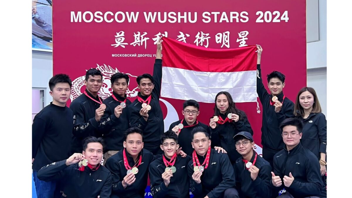 Atlet Wushu Jatim harumkan Indonesia, borong 5 medali emas Moscow Wushu Stars 2024